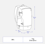 Mochila Quechua NH500 20L - Imagen 2